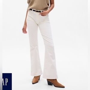 NWT High Rise Corduroy 70’S Flare Pants Petite